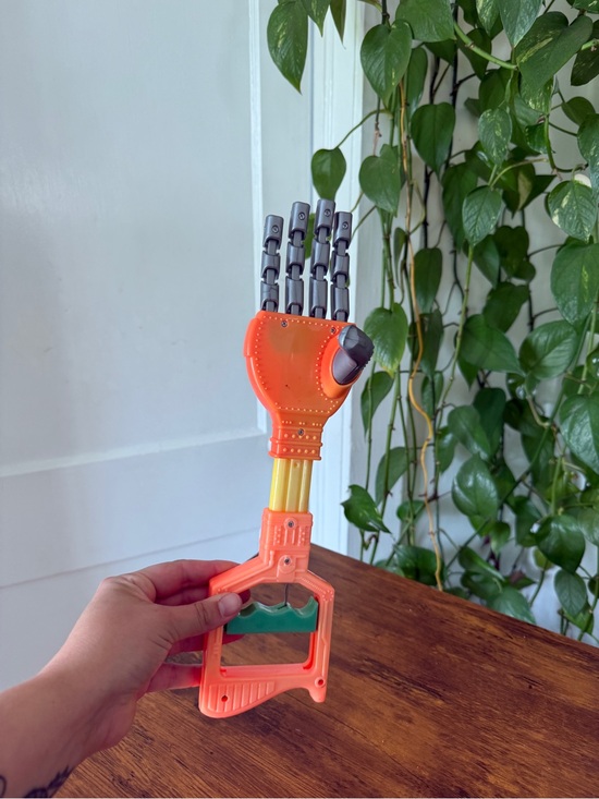 Other - Orange Extendable Toy Grabber Reach Tool - Unknown Brand